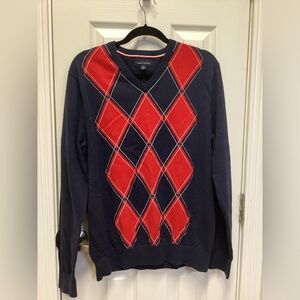 Tommy Hilfiger sweater men’s classic XL preppy country club golf pullover
